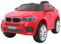 BMW X6M Elektryczne Autko dla dzieci - Czerwony SUV Pilot