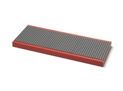 LEGO półka-ekspozytor czerwona