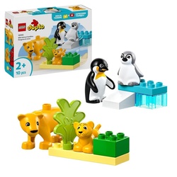 LEGO DUPLO 10442 4szt Rodziny dzikich zwierząt