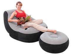 Fotel dmuchany podnóżek 130 x 99 x 76 cm INTEX 68564