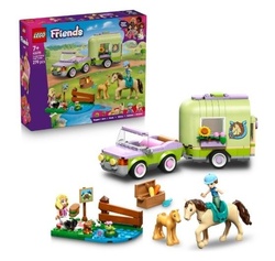 LEGO FRIENDS 42695 Przyczepa z koniem...