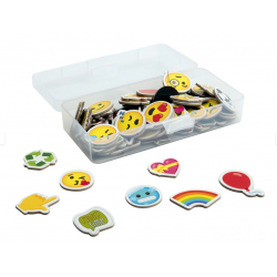 🧲 Playtive – Zestaw Magnesów do Nauki i Zabawy 85 sztuk 🎨