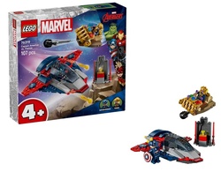 LEGO SUPER HEROES 76319 Kapitan Ameryka kontra...