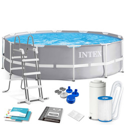 Basen ogrodowy stelażowy Prism Frame 366 x 99 cm 10w1 INTEX 26716