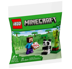 LEGO MINECRAFT 30672 Steve i mala panda