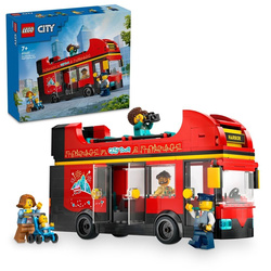 LEGO CITY 60407 Autokar czerwony piętrowy