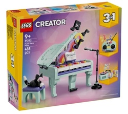 LEGO CREATOR 31392 Dekoracyjny fortepian z kotem