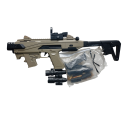 🔫 Pistolet z Rozbudową do Karabinu – Taktyczna Zabawa z Piankowymi Nabojami!