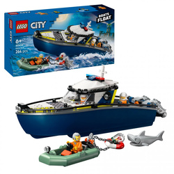 LEGO CITY 60456 Pościg łodzią policyjną