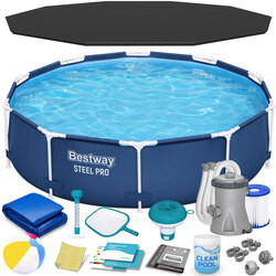 Basen ogrodowy stelażowy 305 x 76 cm 16w1 Bestway 56679