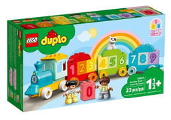 LEGO DUPLO 10954 Pociąg z cyferkami nauka liczeni