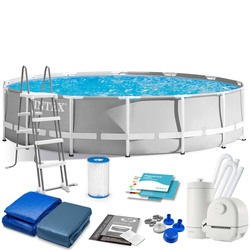 Basen ogrodowy stelażowy 549 x 122 cm zestaw 6w1 INTEX 26732