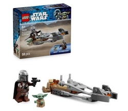 LEGO STAR WARS 75436 Śmigacz Mandalorianina i...