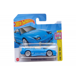 1996 Nissan 180SX Type X (Niebieski) – Ikona Japońskiego Tuningu w Wydaniu Hot Wheels! 🔥🇯🇵