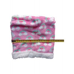 Podszewka Różowa z Tęczami – Kolorowy Akcent do Twoich Projektów! 🌸🌈