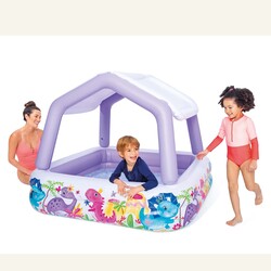 Basen dmuchany z daszkiem Akwarium 157 x 157 x 122 cm INTEX 57470