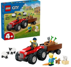 LEGO CITY 60461 Czerwony traktor z przyczepą