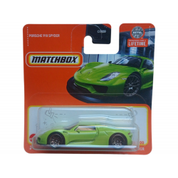 Matchbox Porsche 918 Spyder – Zielona Bestia 🍏🏎️