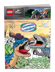 LEGO Jurassic World. Kolorowanka z naklejkami