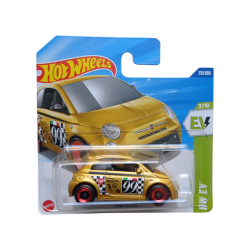 Fiat 500e – Złoty Miejski Ikon w Miniaturze od Hot Wheels! ✨🚗