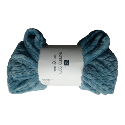 🛏️ Duży, Puszysty i Miły w Dotyku Koc 140 x 200 cm – Home Deco – Morski Akcent i Komfort 🌊🩵🧶