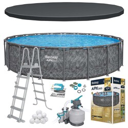 Basen ogrodowy stelażowy 610 x 132 cm 11w1 Bestway 561KE