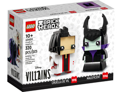 LEGO 40620 BrickHeadz Cruella i Diabolina