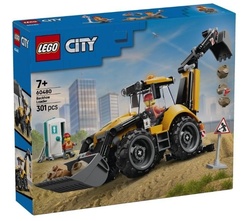 LEGO CITY 60480 Żółta koparko-ładowarka