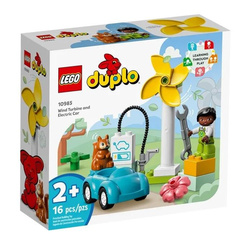 LEGO DUPLO 10985 Turbina wiatrowa i samochód el..