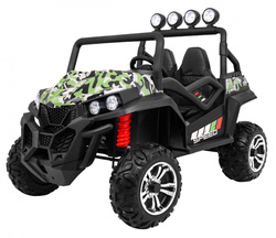 Terenowe Grand Buggy Lift dla dzieci Moro Napęd 4x4 Pilot Bagażnik Radio MP3 LED