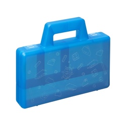 LegoR box do sortowania klocków mały niebieski