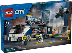 LEGO CITY 60418 Policyjna ciężarówka z laborato..