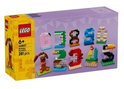 LEGO ICONIC 40807 Urodzinowe cyferki