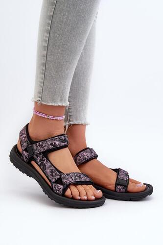 Sandały Model Lumeria 23SD11-5630 BlackPink - Step in style