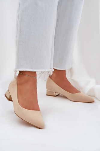 Czółenka Model Terilara M362 Beige - Step in style