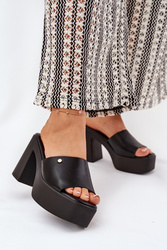 Sandał Klapki Model Tamirella 218-2 Black - Step in style