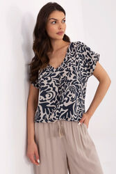 Bluzka Model D73771M11171B Navy - Sublevel