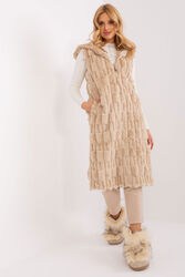 Kamizelka Model AT-KZ-2368-1.07 Beige - AT