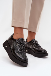 Półbuty Model Artiker 57C2043 BlackSilver - Step in style