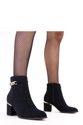 Botki Model Klares E8622 Black - Solea