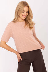 Sweter Damski Model PM-SW-N30085.34 Dark Pink - Factory Price