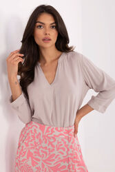 Bluzka Model D73761M11174B Beige - Sublevel