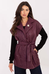 Kamizelka Model IT-KZ-FL9603.87 Bordo - Rue Paris
