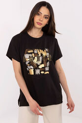 Bluzka Model CLM-BZ-1701.81 Black - Factory Price