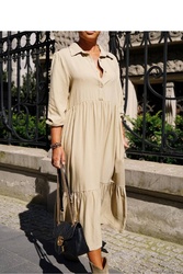 Sukienka Model CXP0942.E59 Musztard - LeMonada