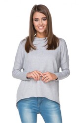 Bluza Damska Model T1902 Light Grey - Tessita