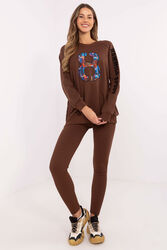 Spodnie Komplet Model EM-KMPL-850.08 Brown - Factory Price