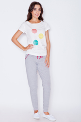 Spodnie Damskie Model K277 GreyPink - Katrus