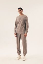 Piżama Męska Model Desert 42638-90X Grey - Henderson