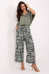 Spodnie Damskie Model D73771M62237G Pistacja - Sublevel